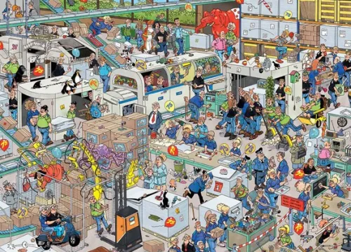 Jumbo Spiele GmbH Puzzles & Puzzlezubehör*Jan van Hasteren - Puzzle 1000 Teile