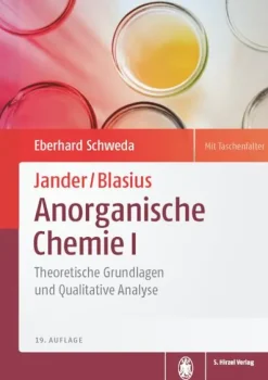 Hirzel S. Verlag Chemie*Jander/Blasius | Anorganische Chemie I