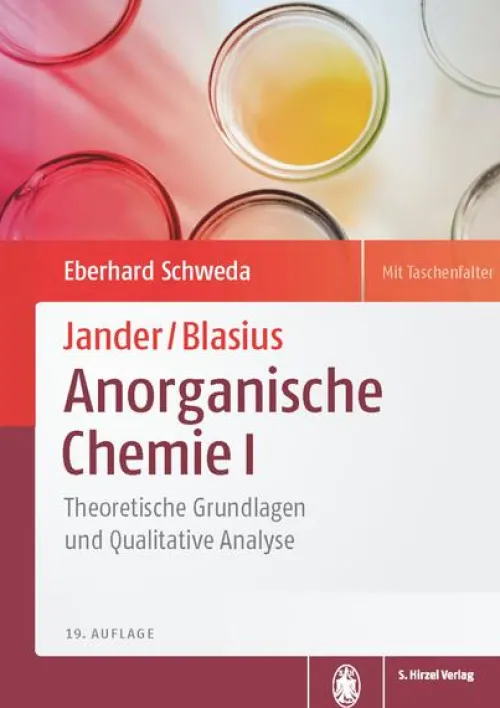 Hirzel S. Verlag Chemie*Jander/Blasius | Anorganische Chemie I
