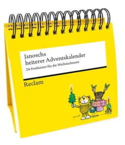 Reclam Philipp Jun. Postkartenkalender-Janoschs heiterer Adventskalender. 24 Postkarten für die Weihnachtszeit (Advents-Postkartenaufsteller)
