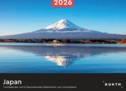Kunth Kalender Wochenkalender*Japan - KUNTH Tischkalender 2026