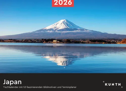 Kunth Kalender Wochenkalender*Japan - KUNTH Tischkalender 2026