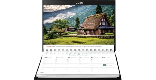 Kunth Kalender Wochenkalender*Japan - KUNTH Tischkalender 2026