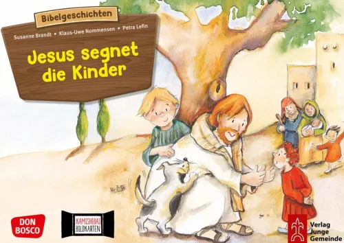 Don Bosco Medien GmbH Lesen & Geschichten*Jesus segnet die Kinder. Kamishibai Bildkartenset