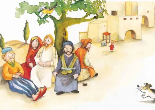 Don Bosco Medien GmbH Lesen & Geschichten*Jesus segnet die Kinder. Kamishibai Bildkartenset