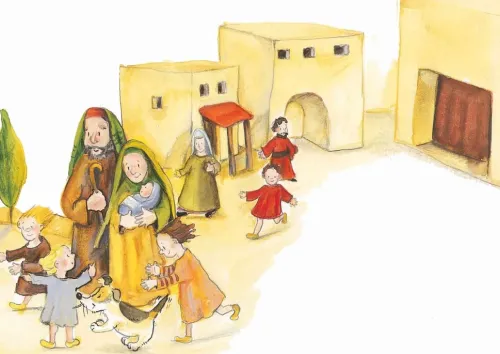 Don Bosco Medien GmbH Lesen & Geschichten*Jesus segnet die Kinder. Kamishibai Bildkartenset