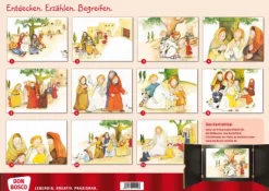 Don Bosco Medien GmbH Lesen & Geschichten*Jesus segnet die Kinder. Kamishibai Bildkartenset