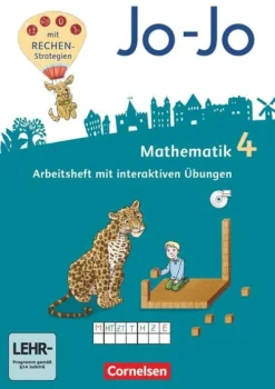 Cornelsen Verlag GmbH Nach Bundesländern·Saarland|Nach Bundesländern·Baden-Württemberg*Jo-Jo Mathematik 4. Schuljahr - Allgemeine Ausgabe - Arbeitsheft