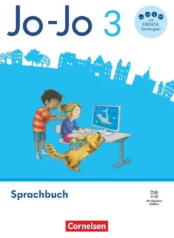 Cornelsen Verlag GmbH Nach Schulform·Förderschule|Nach Fächern·Deutsch-Jo-Jo Sprachbuch 3. Schuljahr - Allgemeine Ausgabe 2024 - Sprachbuch mit FRESCH-Karte, Lernspurenheft und digitalen Medien