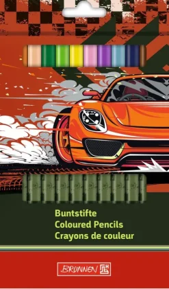 Baier & Schneider Buntstifte-Jumbo Buntstifte 12er Pckg. Fast Wheels