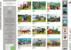 Jungbauernträume Kalender 2026*Heel Verlag GmbH New