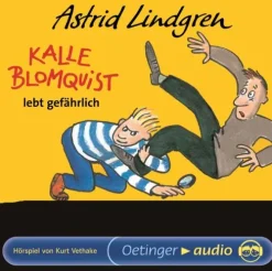 Oetinger Media GmbH Kinder- & Jugendbücher·Krimis*Kalle Blomquist 2. Kalle Blomquist lebt gefährlich. Hörspielklassiker,1 Audio-CD