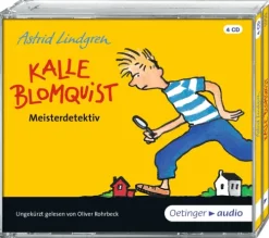 Oetinger Media Kinder- & Jugendbücher·Krimis*Kalle Blomquist 1. Meisterdetektiv,4 Audio-CD
