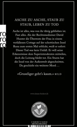 Rowohlt Taschenbuch Polizeiarbeit & Forensik*Kalte Asche