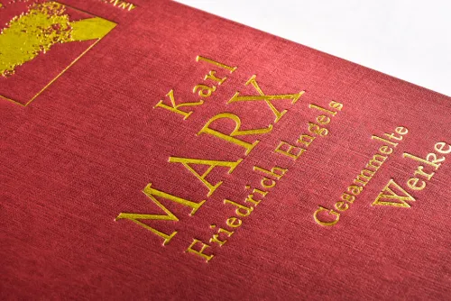 Anaconda Verlag Philosophie*Karl Marx / Friedrich Engels - Gesammelte Werke (Leinenausg. mit goldener Schmuckprägung)