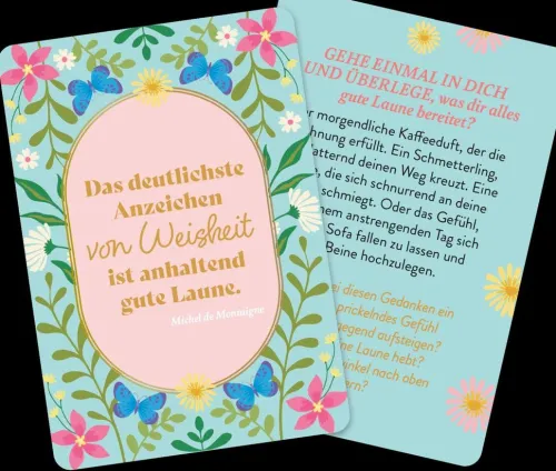 Groh Verlag Lebensfreude|Glück & Wünsche*Kartenset: Gute-Laune-Mantras