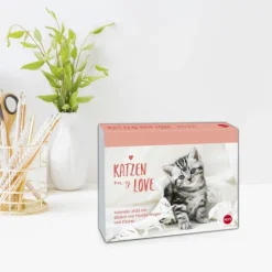 Heye Kalender Abreiß-Kalender-Katzen my love Tagesabreißkalender 2026