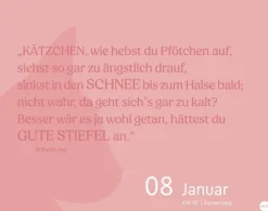 Heye Kalender Abreiß-Kalender-Katzen my love Tagesabreißkalender 2026