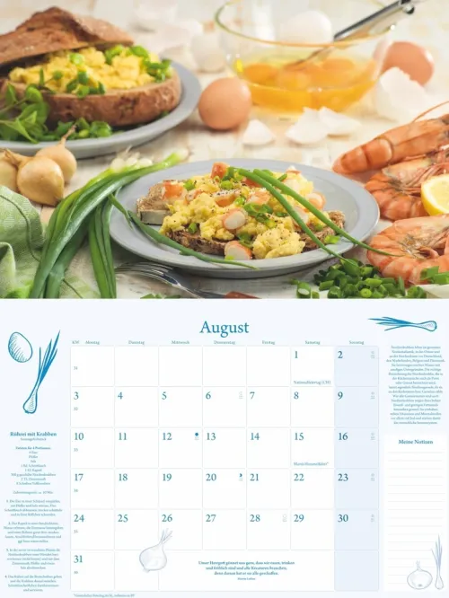 Heye Terminkalender-Küchenkalender Broschur XL 2026