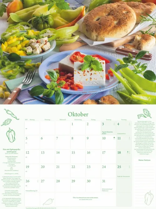 Heye Terminkalender-Küchenkalender Broschur XL 2026