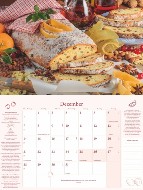 Heye Terminkalender-Küchenkalender Broschur XL 2026