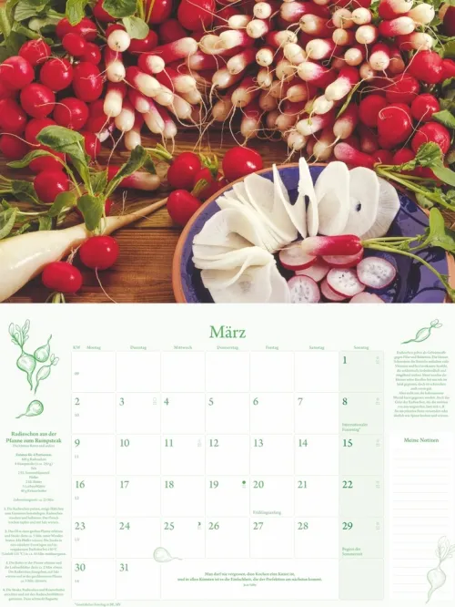 Heye Terminkalender-Küchenkalender Broschur XL 2026