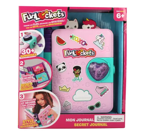 Jumbo Spiele GmbH Notizbücher & -Blöcke*KD FUNLOCKETS SECRET JOURNAL
