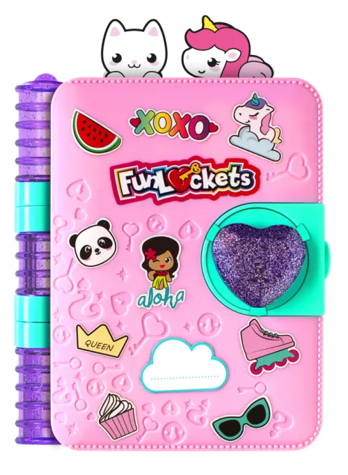 Jumbo Spiele GmbH Notizbücher & -Blöcke*KD FUNLOCKETS SECRET JOURNAL