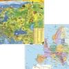 Stiefel Eurocart GmbH Schreibtischunterlagen-Kindereuropakarte physisch / politisch - DUO-Schreibunterlage DIN A3