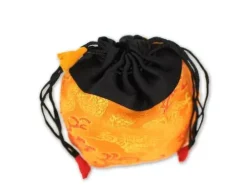 Klangschalen-Center Achtsamkeit & Gesundheit*Kleine Klangschale mit hellem Klang in gelbem Beutel