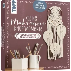 frechverlag GmbH Dekoration & Einrichtung*Kleine Knüpfmomente: Makramee-Knüpf-Set - Federleichter Traumfänger