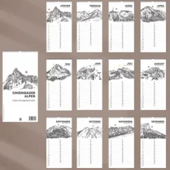 NOVA MD Geburtstagskalender-Kleiner Geburtstagskalender 