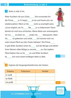 Klett Lerntraining Grundschule·Deutsch*Klett Die Deutsch-Helden: Deutsch-Testblock So gut bin ich! 4. Klasse