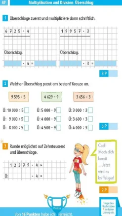 Klett Lerntraining Grundschule·Mathematik*Klett Die Mathe-Helden: Mathe-Testblock So gut bin ich! 4. Klasse