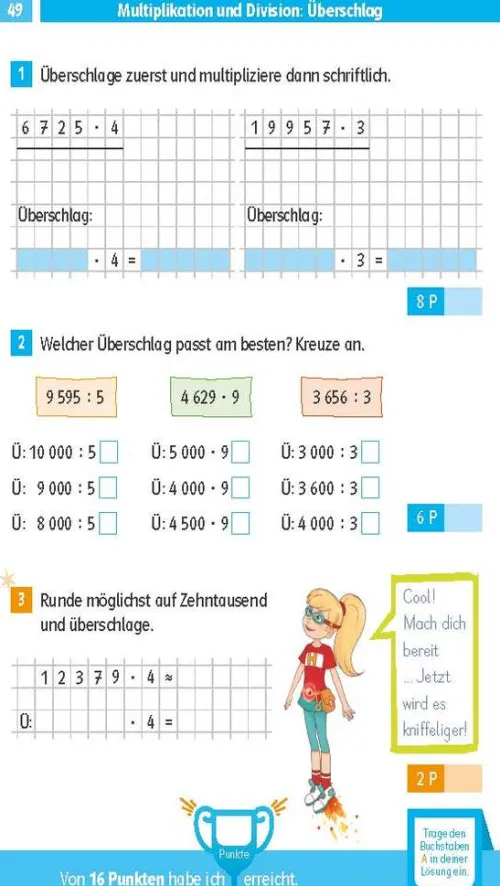 Klett Lerntraining Grundschule·Mathematik*Klett Die Mathe-Helden: Mathe-Testblock So gut bin ich! 4. Klasse