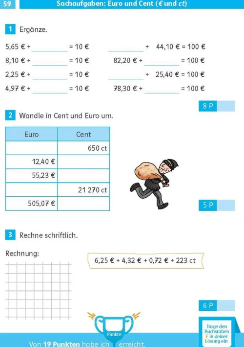 Klett Lerntraining Grundschule·Mathematik*Klett Die Mathe-Helden: Mathe-Testblock So gut bin ich! 4. Klasse