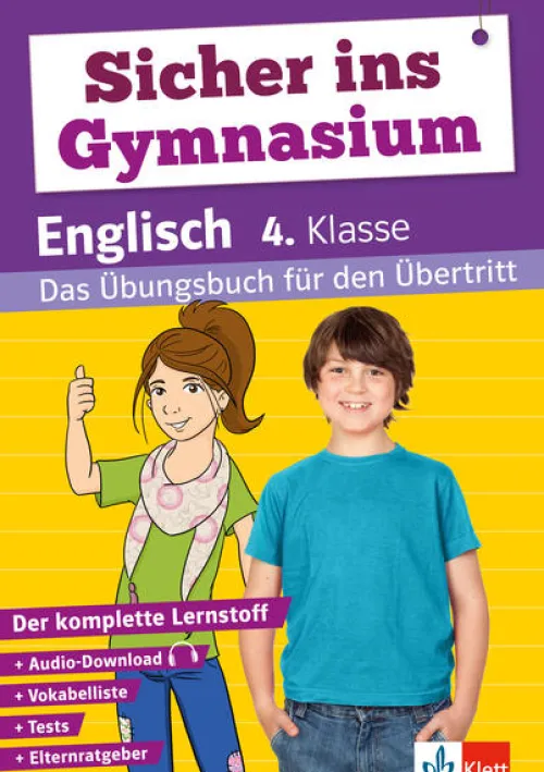 Klett Sicher ins Gymnasium Englisch 4. Klasse*Klett Lerntraining Outlet