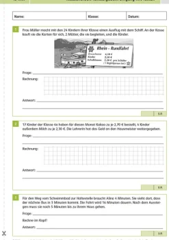 Klett Lerntraining Grundschule·Mathematik*Klett Sicher ins Gymnasium: Klassenarbeitstrainer für den Übertritt Mathematik 4. Klasse