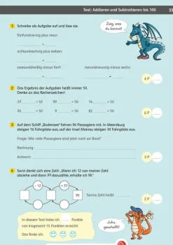 Klett Lerntraining Grundschule·Mathematik*Klett Team Drachenstark: Das große Trainingsbuch Mathe 2. Klasse
