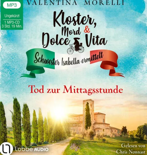 Lübbe Audio Krimis & Thriller·Weibliche Ermittler|Krimis & Thriller·Thriller-Kloster, Mord und Dolce Vita - Tod zur Mittagsstunde