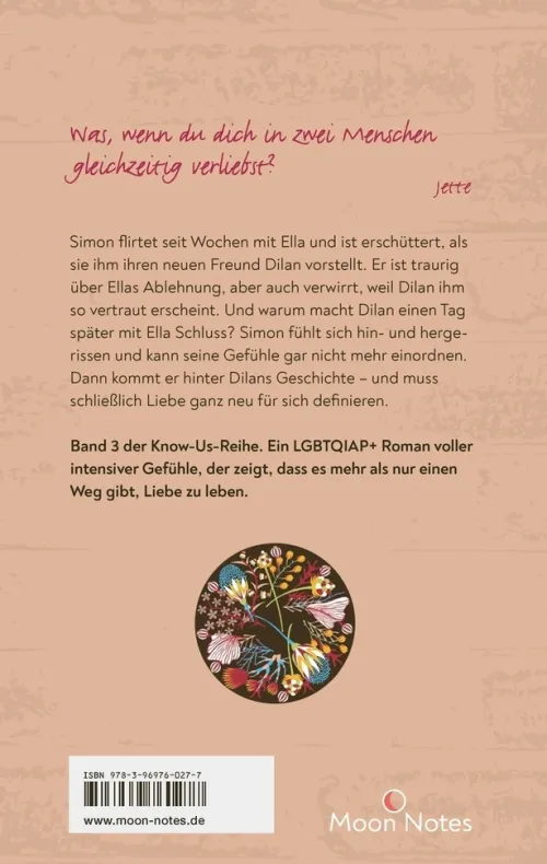 Moon Notes Diversity*Know Us 3. Know our love. Ella & Dilan & Simon