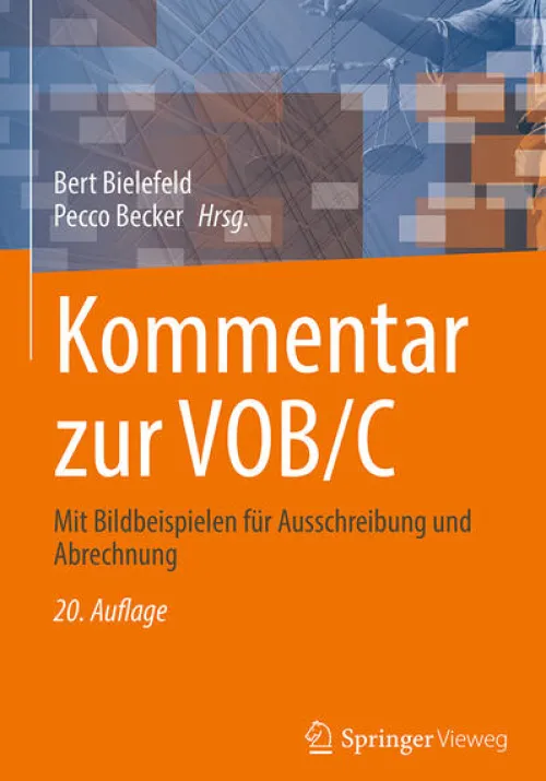 Springer-Verlag GmbH Ingenieurwissenschaft-Kommentar zur VOB/C