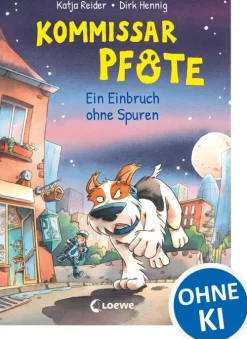 Kinder Loewe Verlag Tiere|Krimis-Kommissar Pfote (Band 6) - Ein Einbruch ohne Spuren