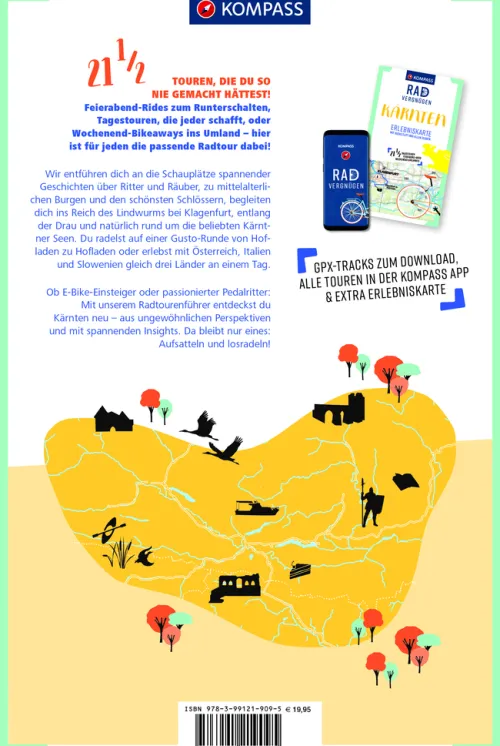 Kompass Karten GmbH Wandern & Radfahren-KOMPASS Radvergnügen Kärnten
