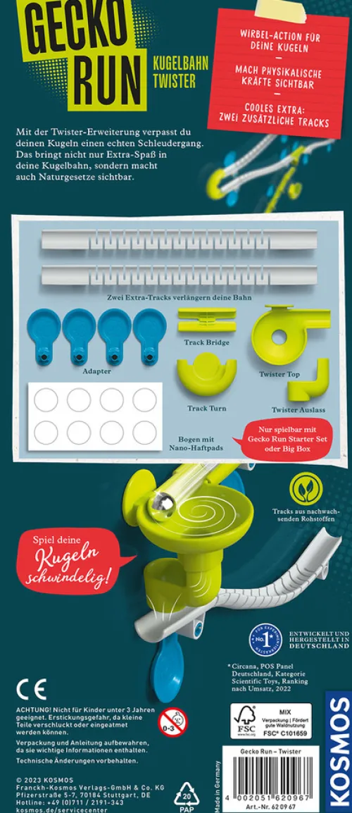 - Gecko Run - Twister*KOSMOS Clearance