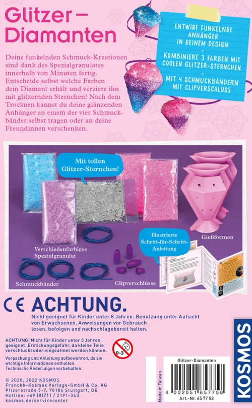 KOSMOS Forschen & Entdecken-- Glitzer-Diamanten