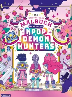 Kinder Carlsen Verlag GmbH Kinder- & Jugendbücher-K-POP Das inoffizielle Malbuch für Fans von K-POP DEMON HUNTERS