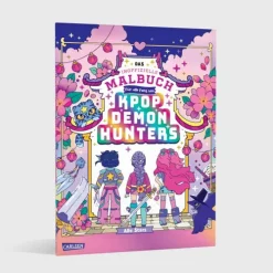 Kinder Carlsen Verlag GmbH Kinder- & Jugendbücher-K-POP Das inoffizielle Malbuch für Fans von K-POP DEMON HUNTERS