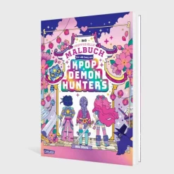 Kinder Carlsen Verlag GmbH Kinder- & Jugendbücher-K-POP Das inoffizielle Malbuch für Fans von K-POP DEMON HUNTERS