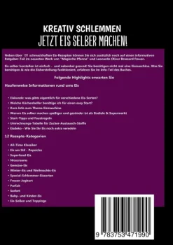 Kreativ schlemmen - jetzt Eis selber machen: 100 Top Rezepte - Kompaktausgabe*BoD - Books on Demand Discount